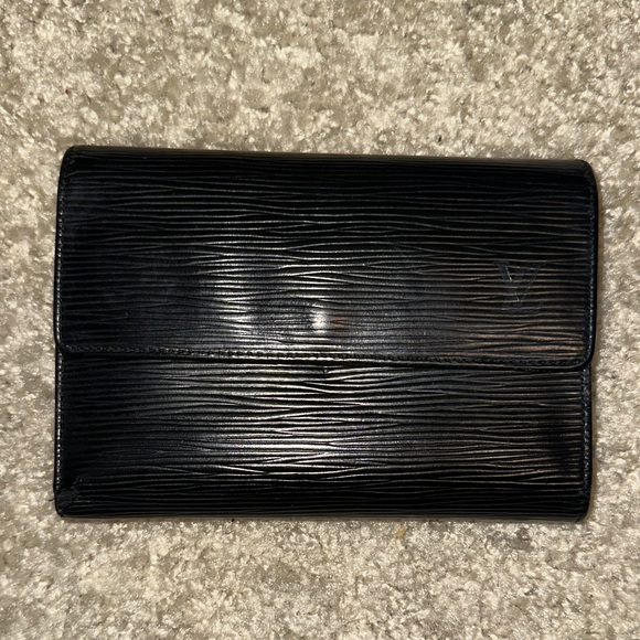 Louis Vuitton Handbags - Louis Vuitton Black Textured Epi Wallet
